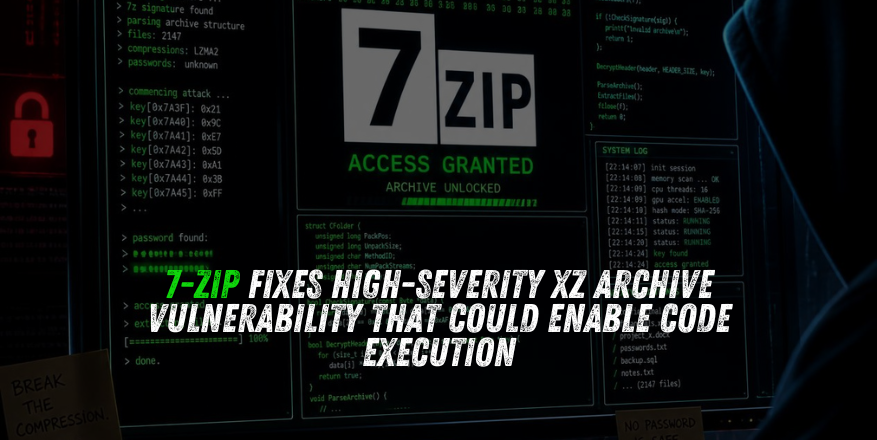 7-Zip Fixes High-Severity XZ Archive Vulnerability That Could 7-Zip Fixes High-Severity XZ Archive Vulnerability That Could