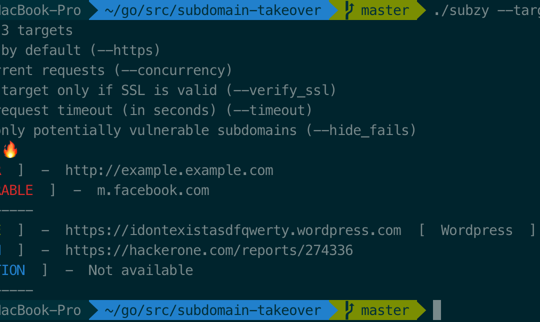 Offensive Security Tool: Subzy
