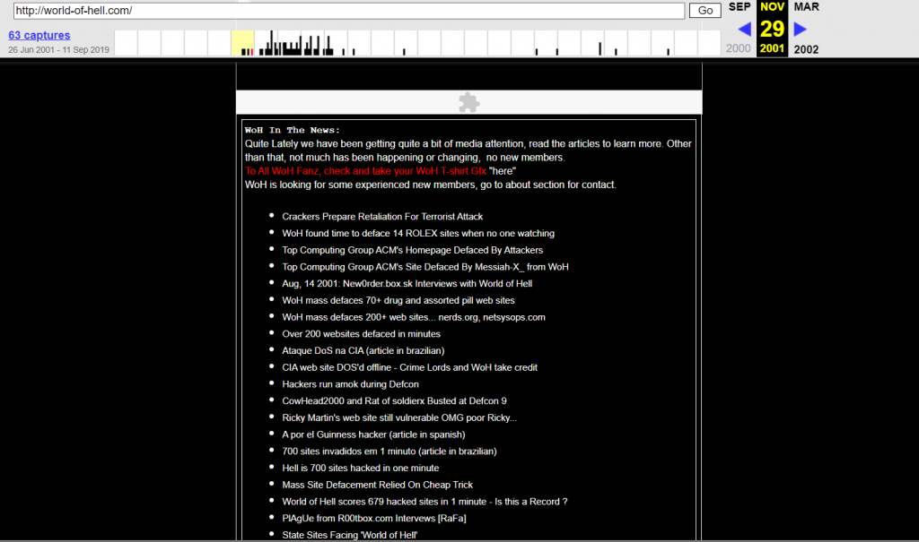 world of hell webiste