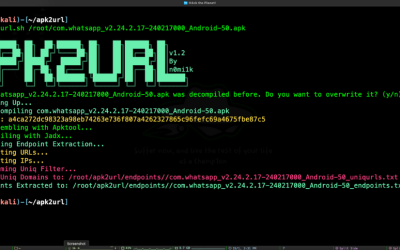 OSINT Tool: apk2url