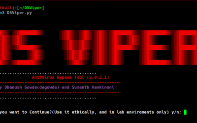 Offensive Security Tool: DS Viper