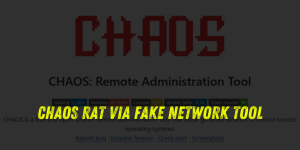 Chaos RAT MalwarVariant Distributed via Fake Linux Network Tools