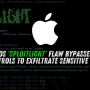 New macOS ‘Sploitlight’ Flaw Bypasses Privacy Controls to Exfiltrate Sensitive Data