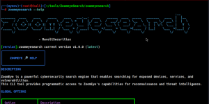 Recon Tool: ZoomeyeSearch