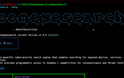 Recon Tool: ZoomeyeSearch