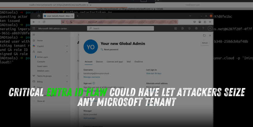 Critical Entra ID Flaw Could Have Let Attackers Seize Any Microsoft Tenant