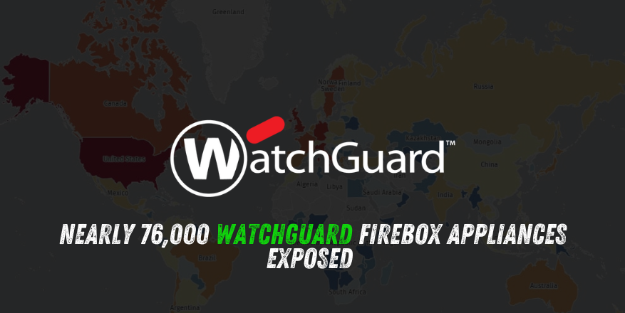 Nearly 76,000 WatchGuard Firebox Appliances Exposed — Critical IKEv2 RCE (CVE-2025-9242) Nearly 76,000 WatchGuard Firebox Appliances Exposed — Critical IKEv2 RCE (CVE-2025-9242)
