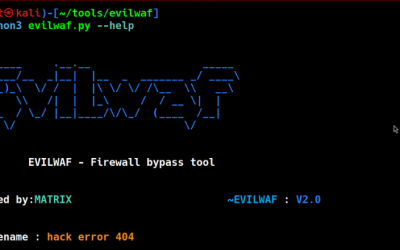 Offensive Security Tool: EvilWAF – Web Application Firewall Bypass Toolkit