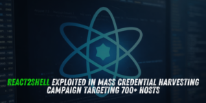 React2Shell Exploited in Mass Credential Harvesting Campaign Targeting 700+ Hosts